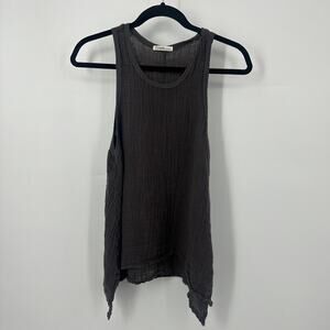 Fresh laundry lagnloook linen tank top size medium flowy casual USA